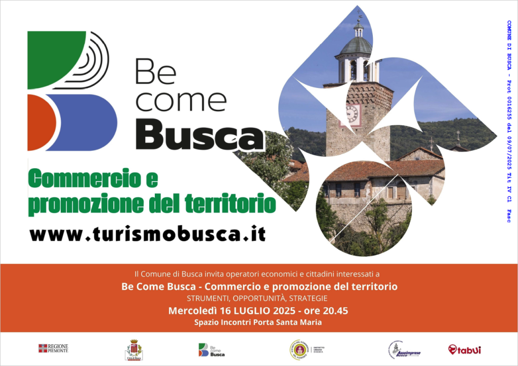 Invito commercio e promozione del territorio